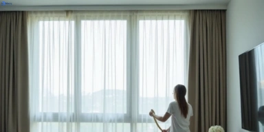 Delicate sheer drape cleaning mount-wallace-vic Matty Curtain Cleaning